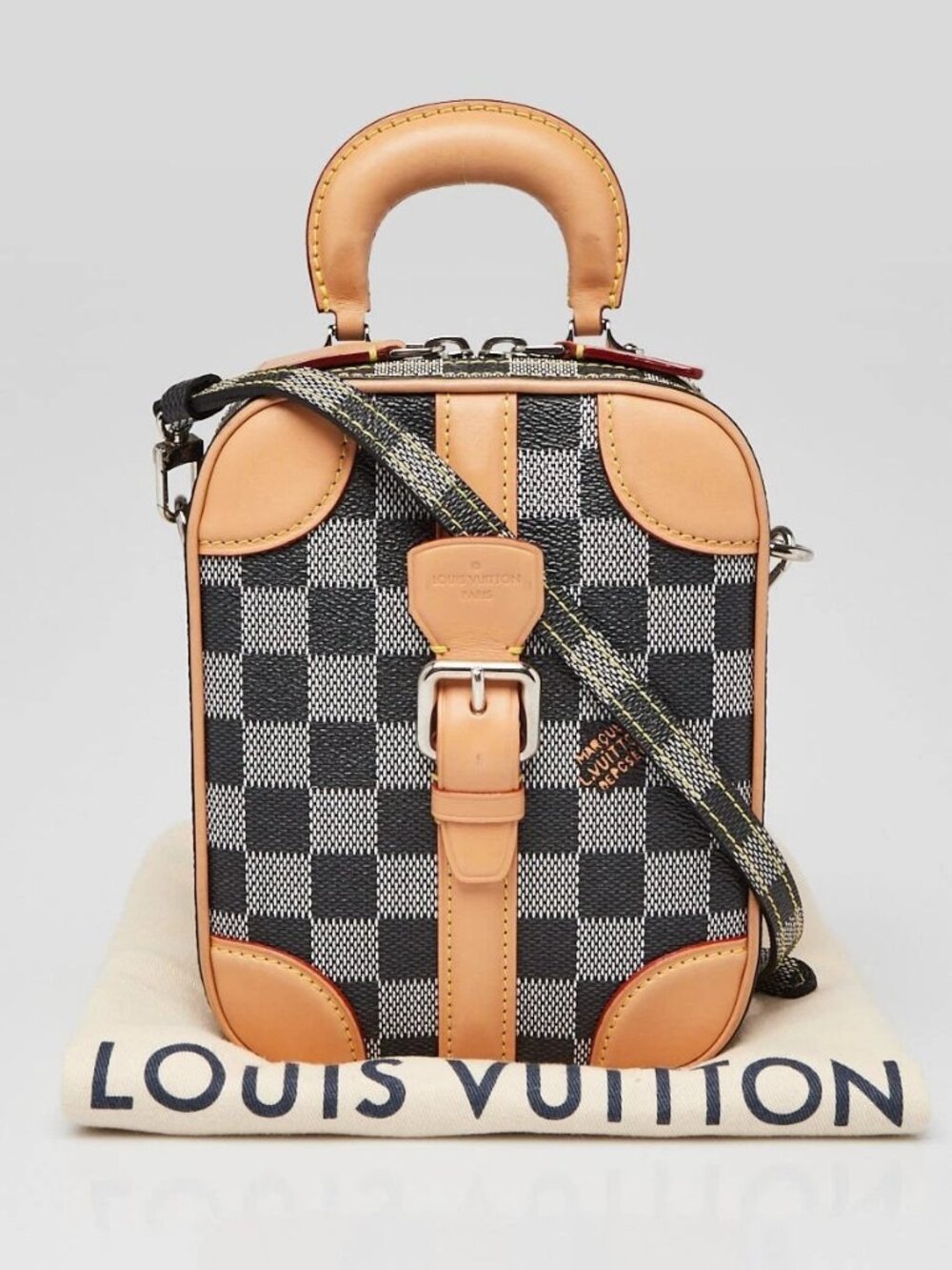 Louis Vuitton Damier Colors Canvas Valisette Bag - Picture 6 of 11